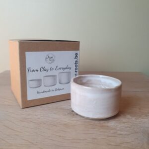 Handmade Ceramic Espresso Cup - sandy flow