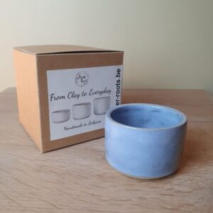 Handmade Ceramic Espresso Cup - dreamy sky