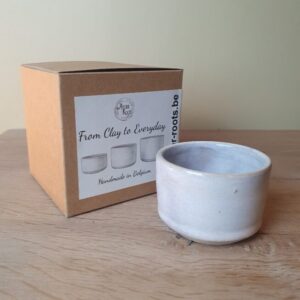 Handmade Ceramic Espresso Cup - misty morning