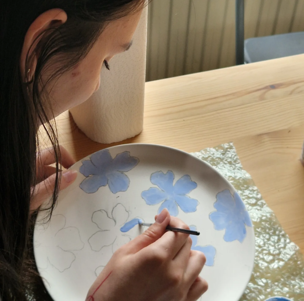 Pottery painting