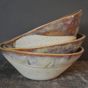 Pasta bowl - bruin en beige tinten